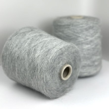 Мохер CAMELOT MELANGE, LINEAPIU (жемчужно-серый)